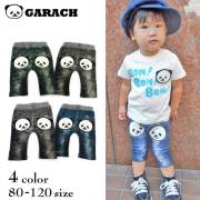 【サマーSALE】ＧＡＲＡＣＨ(ギャラッチ)パンダワッペン付きハーフパンツ【メール便可能】