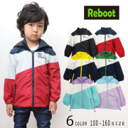 【30%OFFSALE】Reboot(リブート)カラー切替ウィンドブレーカー【メール便送料無料】
