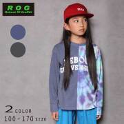 R.O.G(アールオージー)クレイジーパターンビックロングＴシャツ【メール便送料無料】
