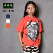 【20％OFFSALE】R.O.G(アールオージー)アニマルフォトプリント半袖ビックＴシャツ【メール便可能】