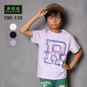 【SALE】R.O.G(アールオージー)手書き風Ｒロゴ半袖Ｔシャツ【メール便可能】