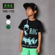 【20％OFFSALE】R.O.G(アールオージー)カブトムシ＆クワガタプリント半袖Ｔシャツ【メール便可能】