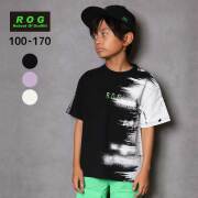 【SALE】R.O.G(アールオージー)ロゴ刺ビック半袖Ｔシャツ【メール便可能】