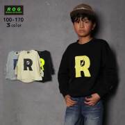 【SALE】R.O.G(アールオージー)Rプリントバルーントレーナー【メール便送料無料】