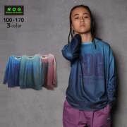 【SALE】R.O.G(アールオージー)グラデーションビックトレーナー【メール便送料無料】