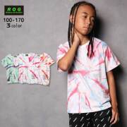 【2026夏物新作】ROG(アールオージー)タイダイ染めビック半袖Ｔシャツ【メール便送料無料】