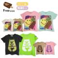 【20％OFFSALE】ALMOND BAR(アーモンドバー)2柄プリント半袖Ｔシャツ フリーサイズ【メール便可能】