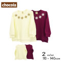 【30%OFFSALE】chocola(ショコラ)お花プリントチュニックＴシャツ【メール便送料無料】