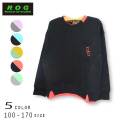 【20%OFFSALE】R.O.G(アールオージー)刺繍ポケット付きビックトレーナー【メール便送料無料】