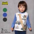 ＧＡＲＡＣＨ(ギャラッチ)働く車プリント長袖Ｔシャツ【メール便送料無料】