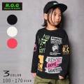 R.O.G(アールオージー)ロゴプリントビックロングＴシャツ【メール便送料無料】