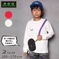 【SALE】R.O.G(アールオージー)ポーチ付きビックロングＴシャツ【メール便送料無料】