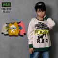 【20％OFFSALE】R.O.G(アールオージー)ロゴテープ付きビックトレーナー【メール便送料無料】