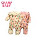 ＣＨＡＭＰ ＢＡＢＹ(チャンプベビー)イチゴ総柄カバーオール(７０ｃｍ)【メール便可能】