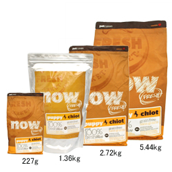 ＮＯＷＦＲＥＳＨ（ナウフレッシュ）、新鮮素材、犬用フード