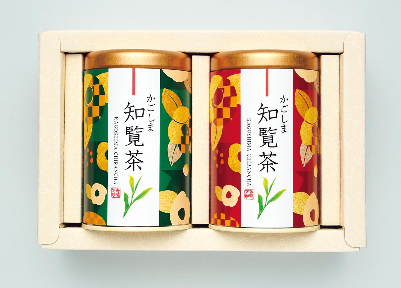 S-1  知覧茶 後岳(うしろだけ)100ｇ×2缶入り
