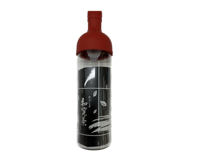 S-13 冷茶ボトル (知覧茶柄入り) 赤 750ml