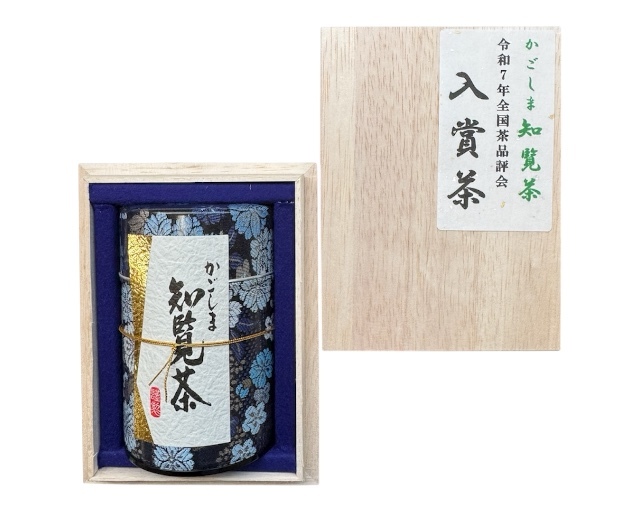 冬-9 入賞茶(100g)缶入(木箱入)