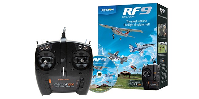 RealFlight RF9 フライトシミュレーター Spektrum コントローラーセット 日本語取扱説明書完全版付き