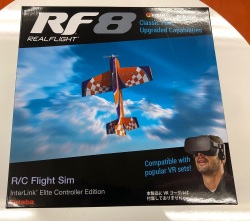 【日本正規代理店 双葉電子工業 製品 VRゴーグル対応】 リアルフライト8 InterLink Elite Controller Edition（送信機型ＵＳＢコントローラー付属）