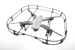 【軽量で最強のドローン用プロペラガード ドライカーボン製】 安全ドローンガード DJI MAVIC 2/エンタープライズ専用 TYPE-2（２重タイプ）