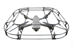 【軽量で最強のドローン用プロペラガード ドライカーボン製】 安全ドローンガード DJI MAVIC 2/エンタープライズ専用 TYPE-3（３重タイプ）