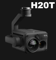 DJI Zenmuse H20T 広角カメラ、ズームカメラ、レーザー距離計、放射分析サーマルカメラ（DJI事故保証 Enterprise Shield Basic付属）