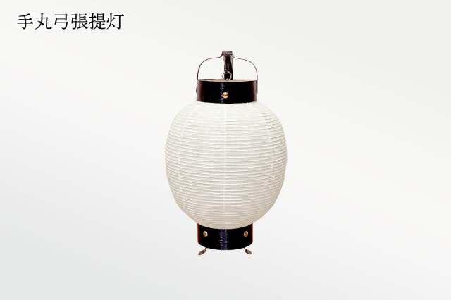 弓形提灯 丸型〈和紙〉