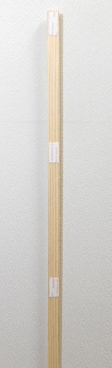 白木名札棒９０　１９ｍｍ幅　９００ｍｍ　５０本