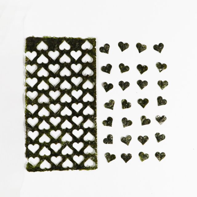 トッピング　ハートのり