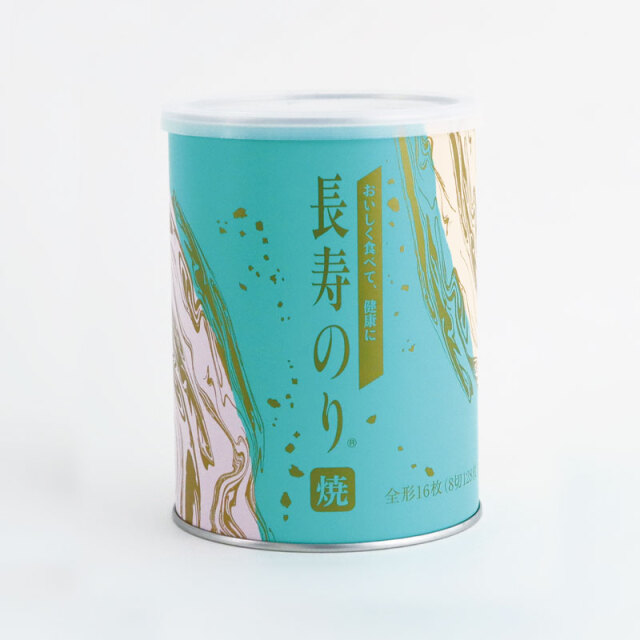 長寿のり　ジャンボ缶　焼きのり