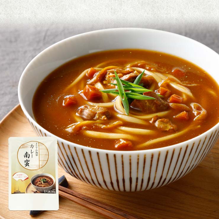 調味商事 よこすか海軍カレー南蛮 中辛 280g レトルトパック 1
