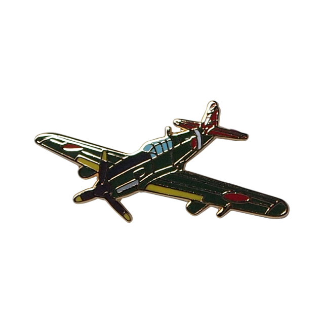 航空機ピンバッジシリーズ 三式戦闘機「飛燕」 【ゆうパケット対応】