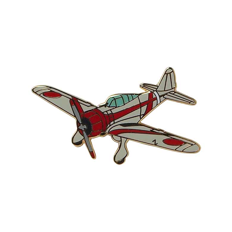 航空機ピンバッジシリーズ 九七式戦闘機 【ゆうパケット対応】