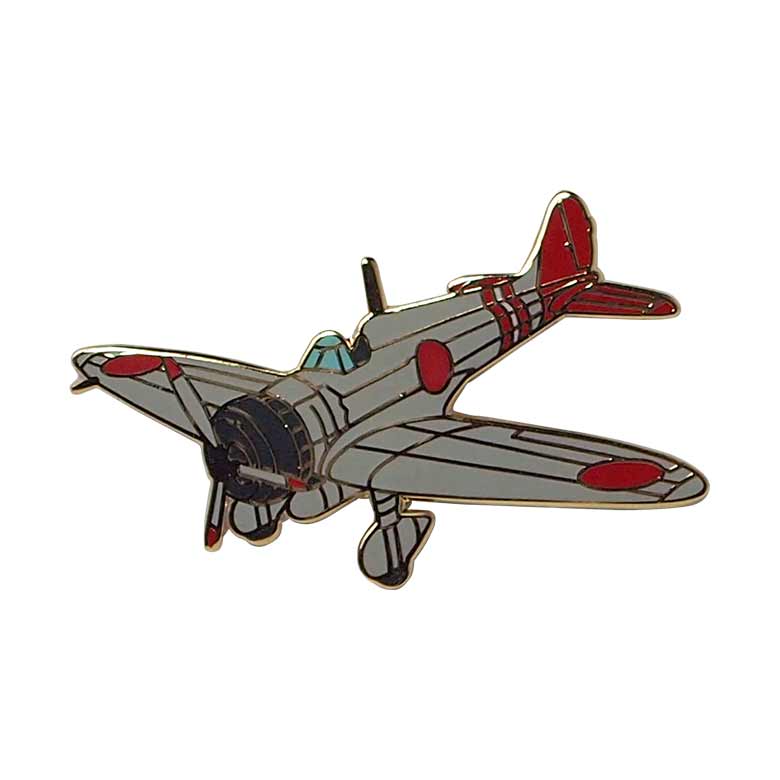 航空機ピンバッジシリーズ 九六式艦上戦闘機四号 【ゆうパケット対応】