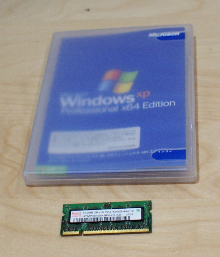 【新品】マイクロソフト WindowsXP Professional x64 Edition 日本語版 DSP/OEM