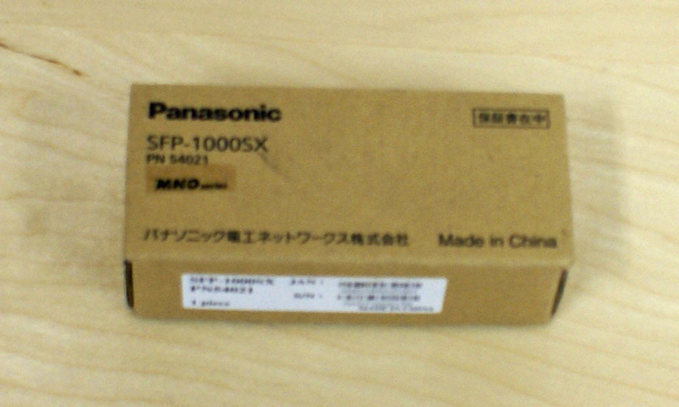 【新品】パナソニック SFP-1000SX (PN54021)