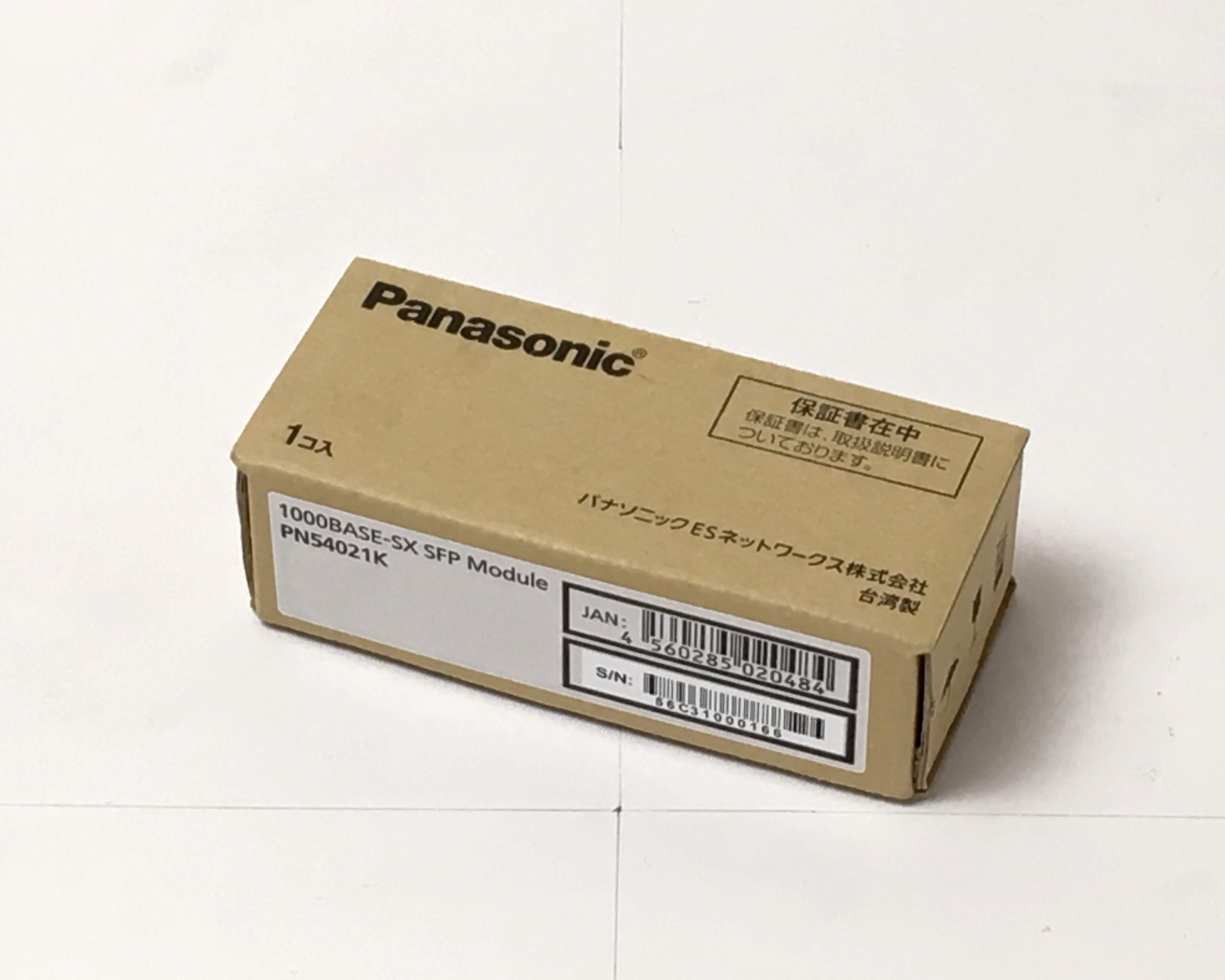 【新品】パナソニックESネットワークス 1000BASE-SX SFP Module PN54021K　メイン画像