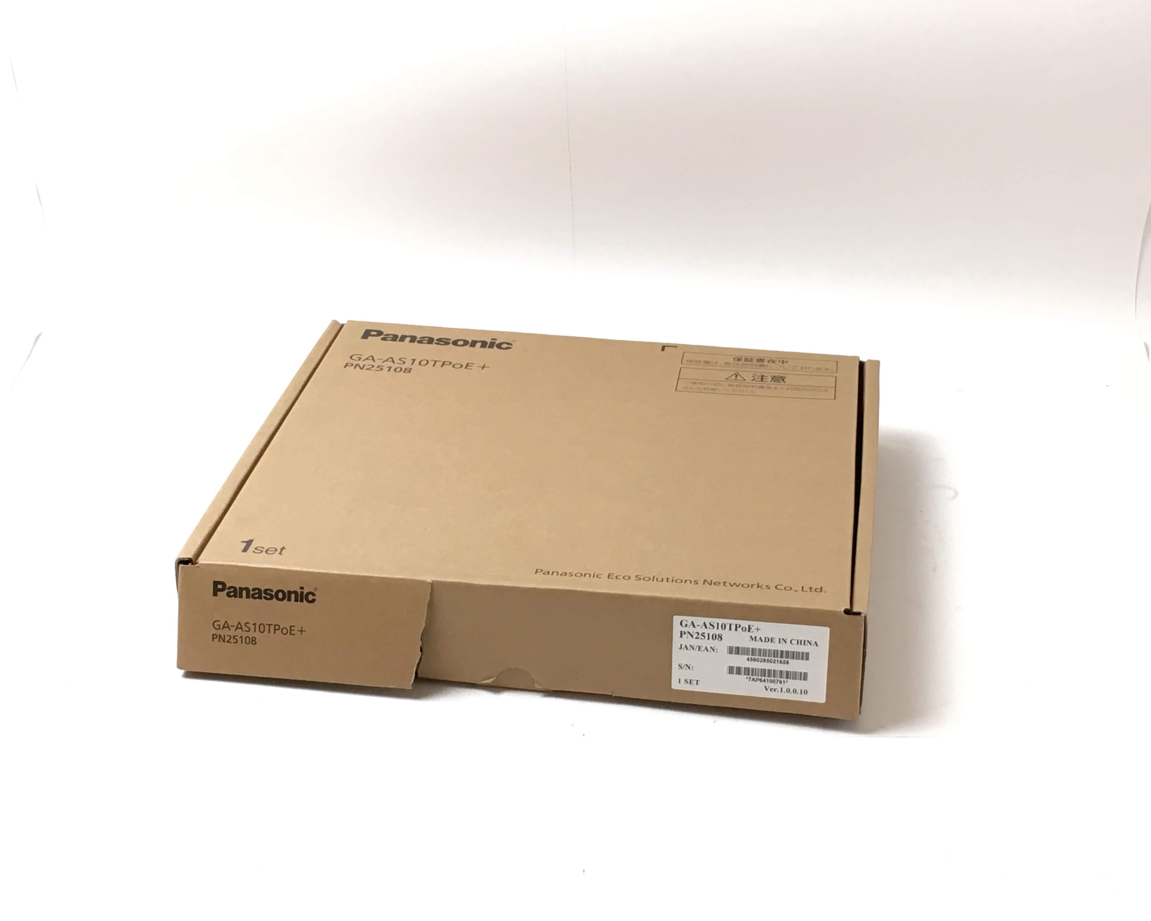 【新品】スイッチ　GA-AS10TPoE+ PN25108　メイン画像