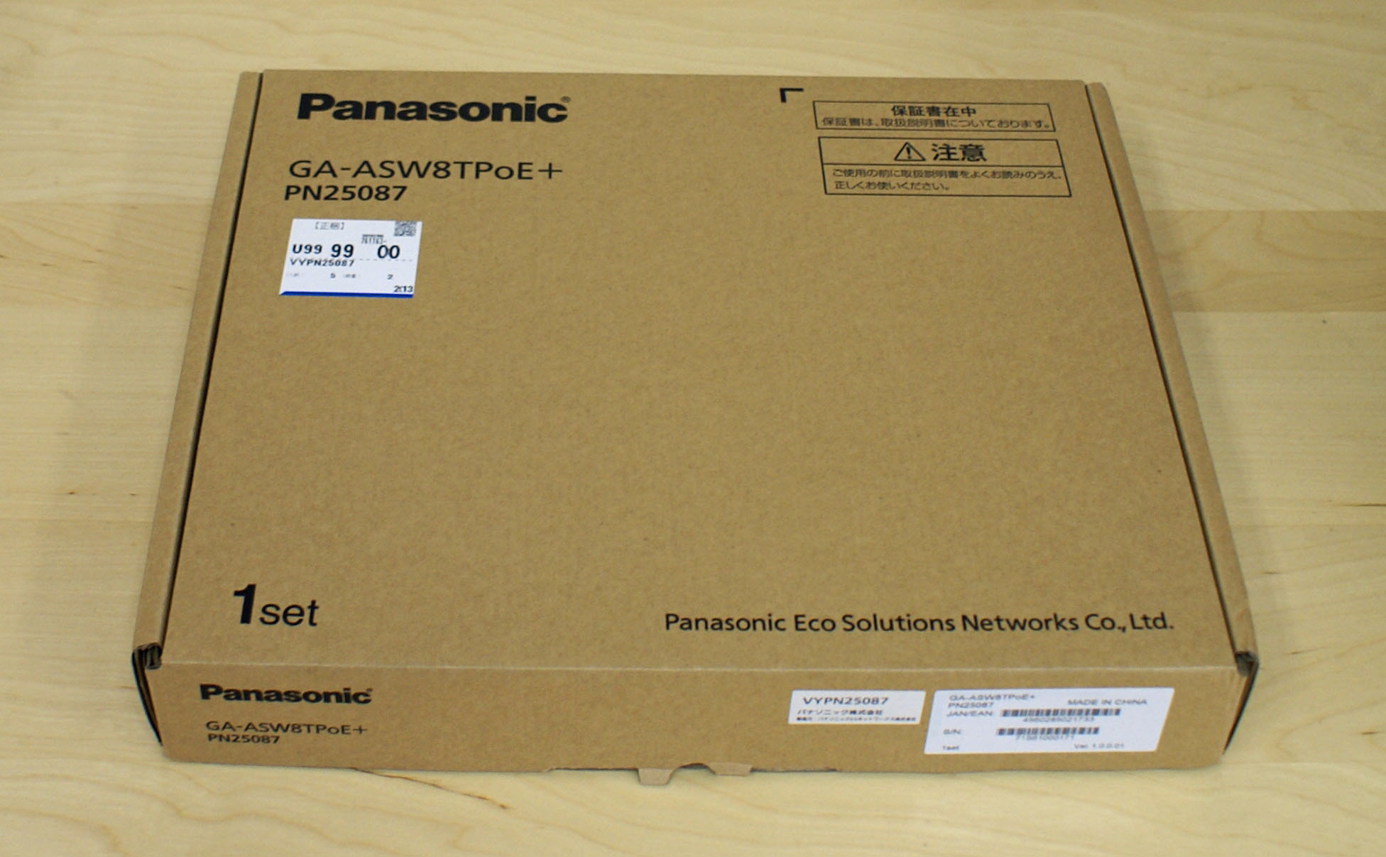 【新品】パナソニック GA-ASW8TPoE+ (PN25087)