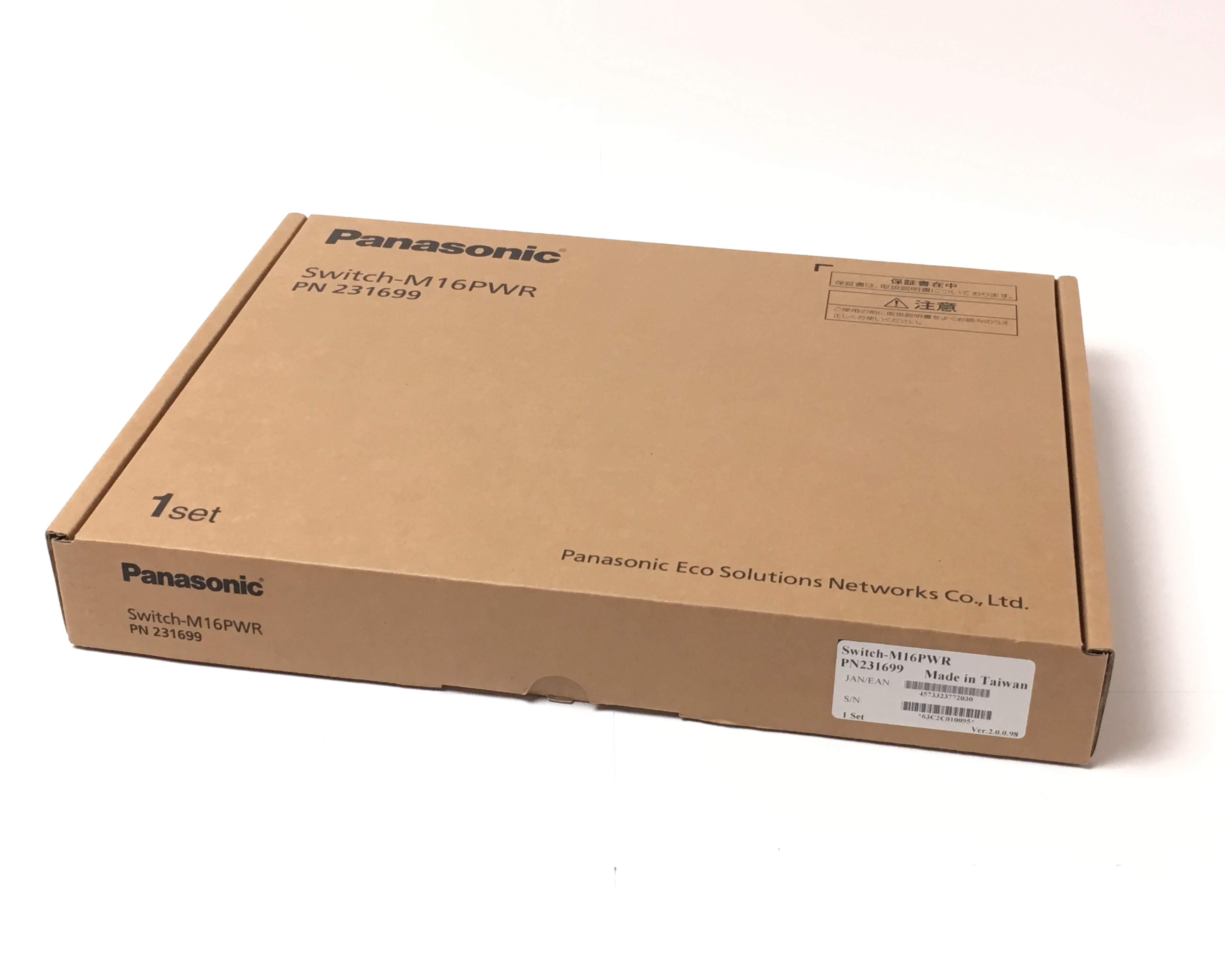 【新品】Panasonic Switch-M16PWR PN231699　メイン画像