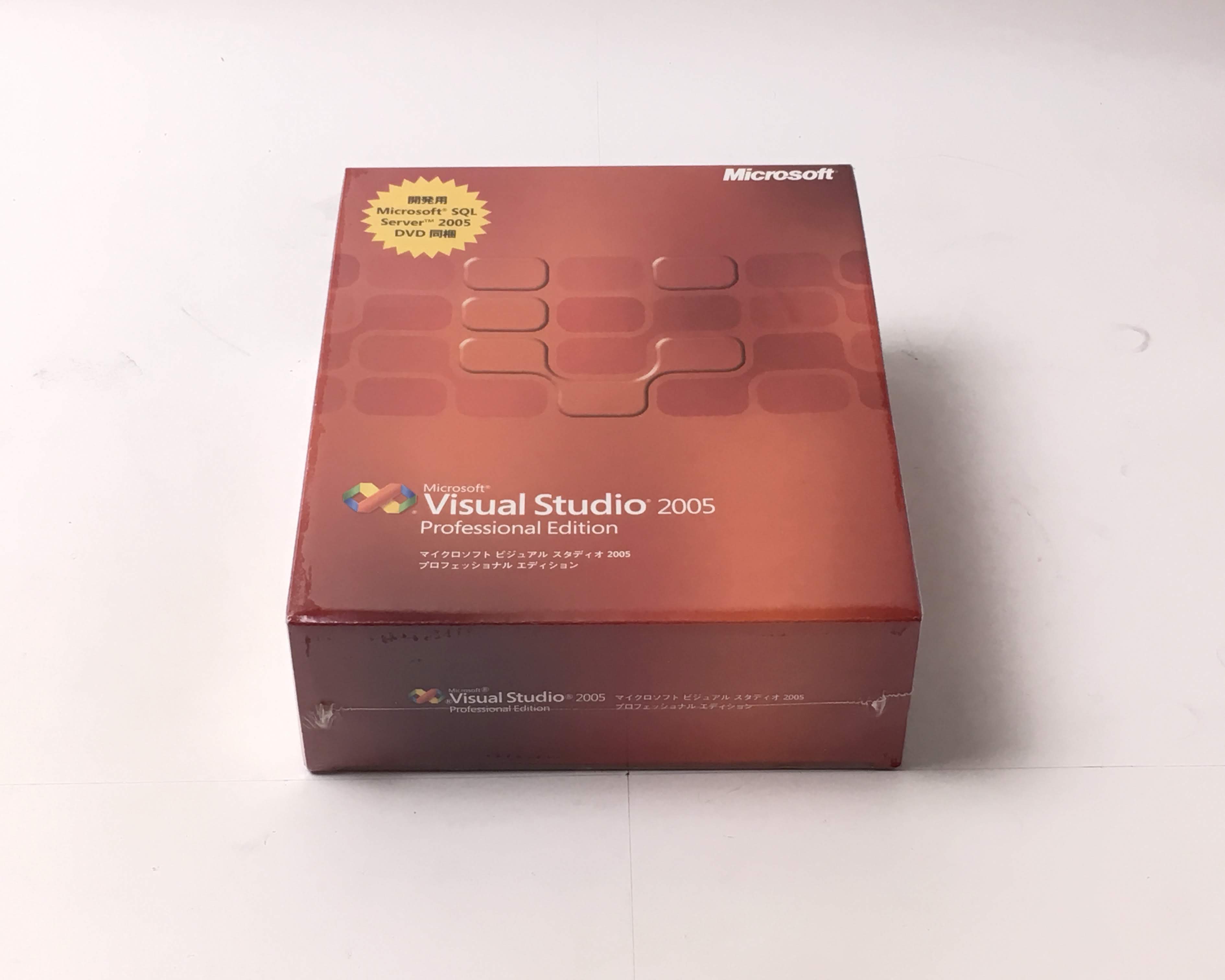 【新品】Visual Studio 2005 Professional Edition Windows　メイン画像