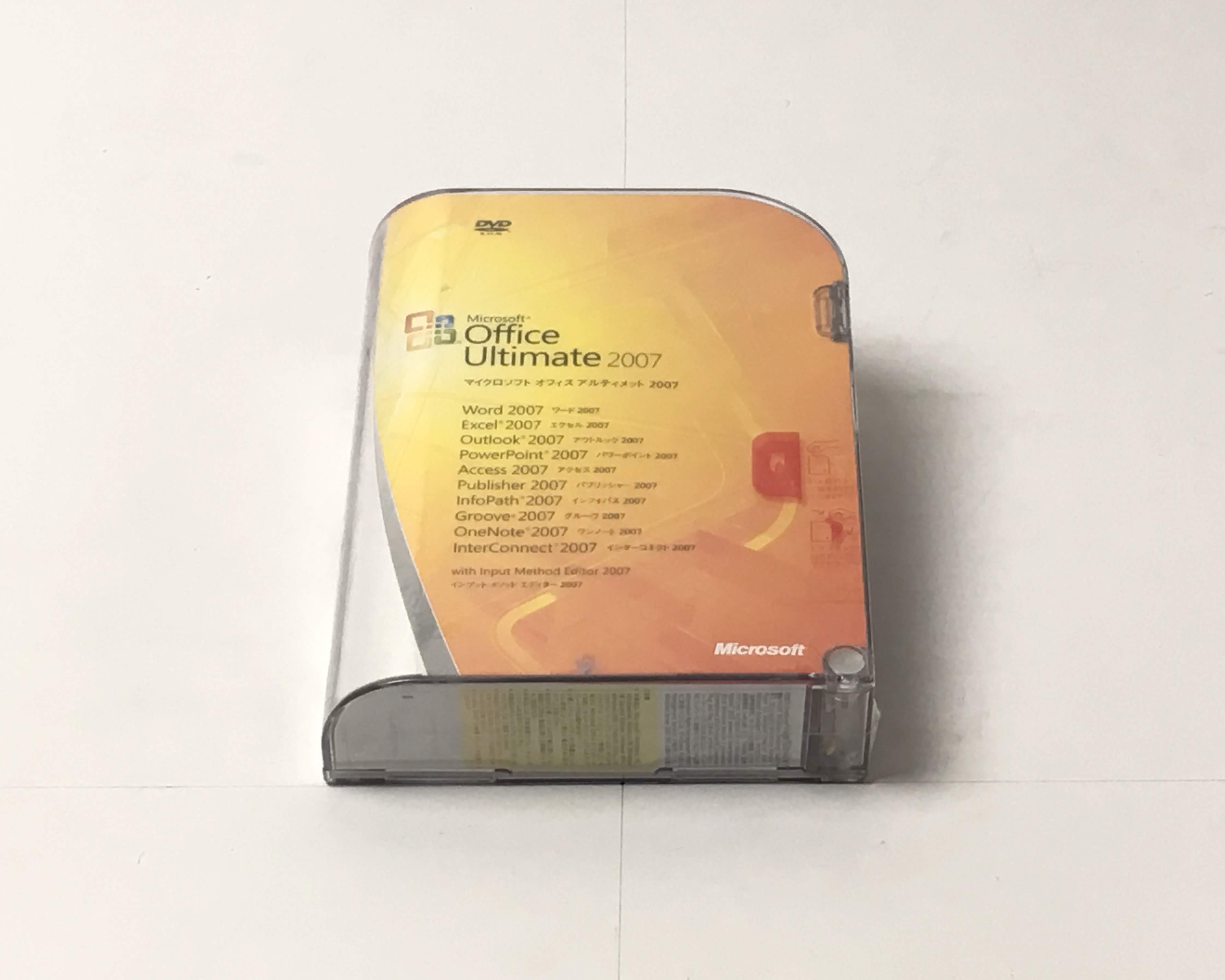 【新品】Microsoft Office 2007 Ultimate　メイン画像