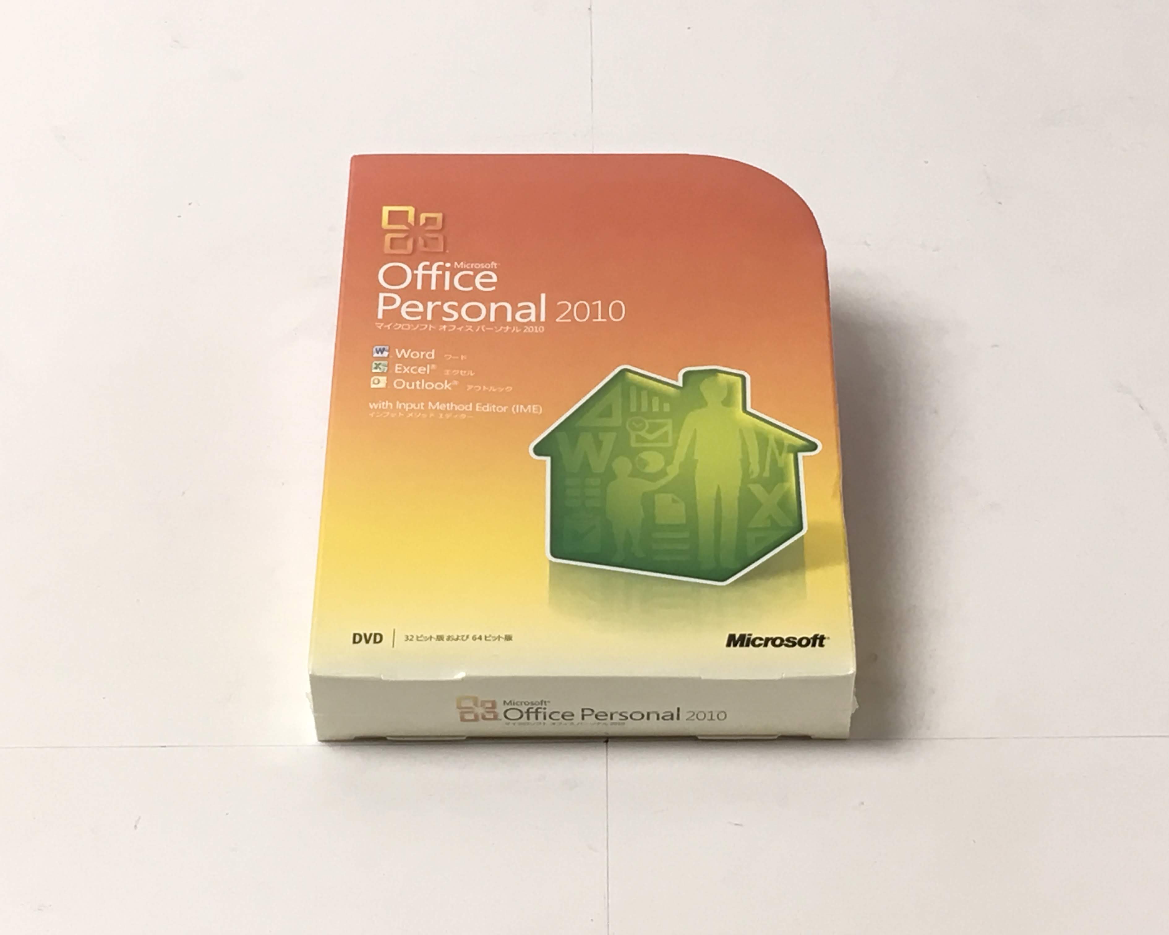 【新品】Microsoft Office Personal 2010 通常版　メイン画像