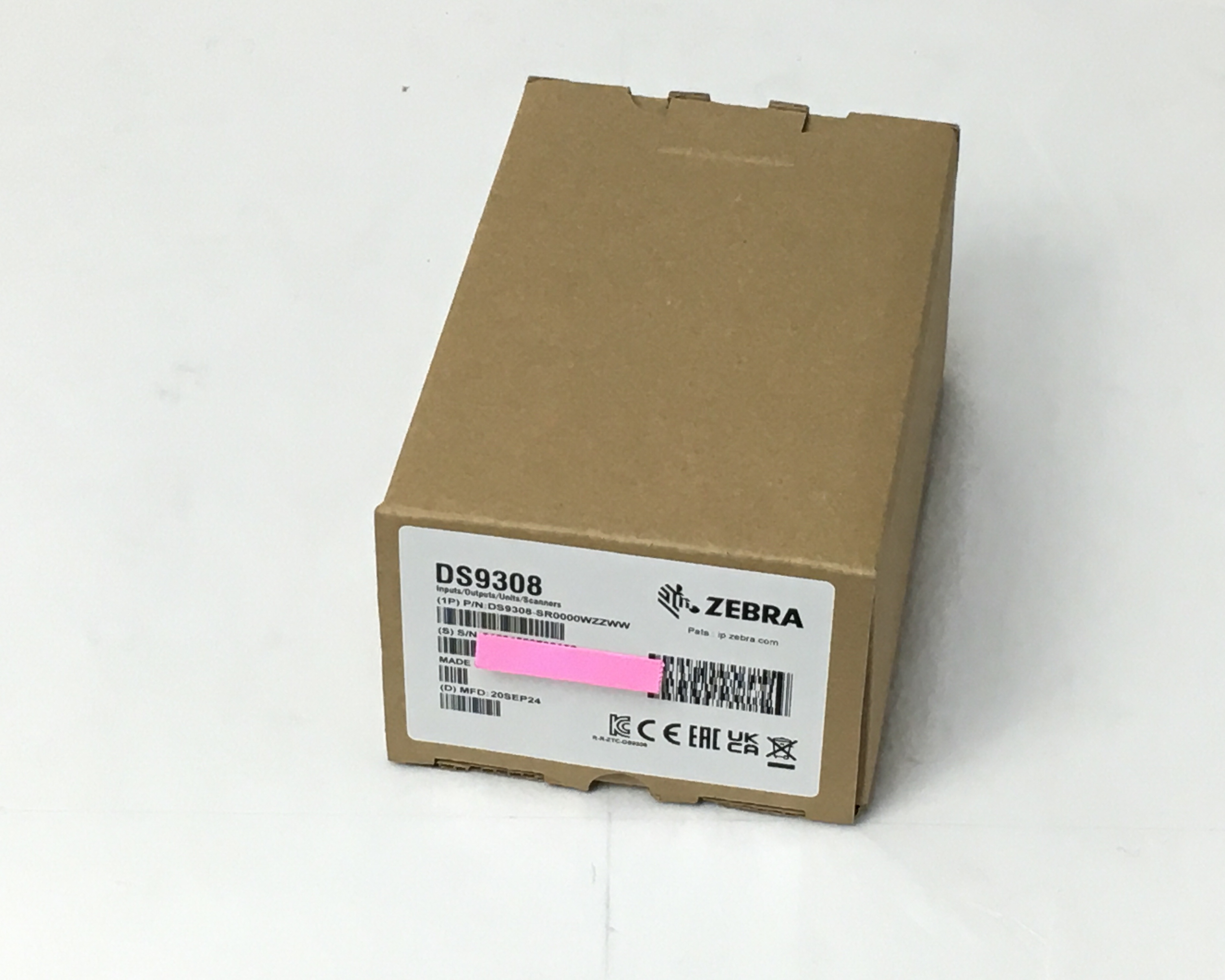 【新品】ハンズフリースキャナ　DS9308 ホワイト USB　メイン画像