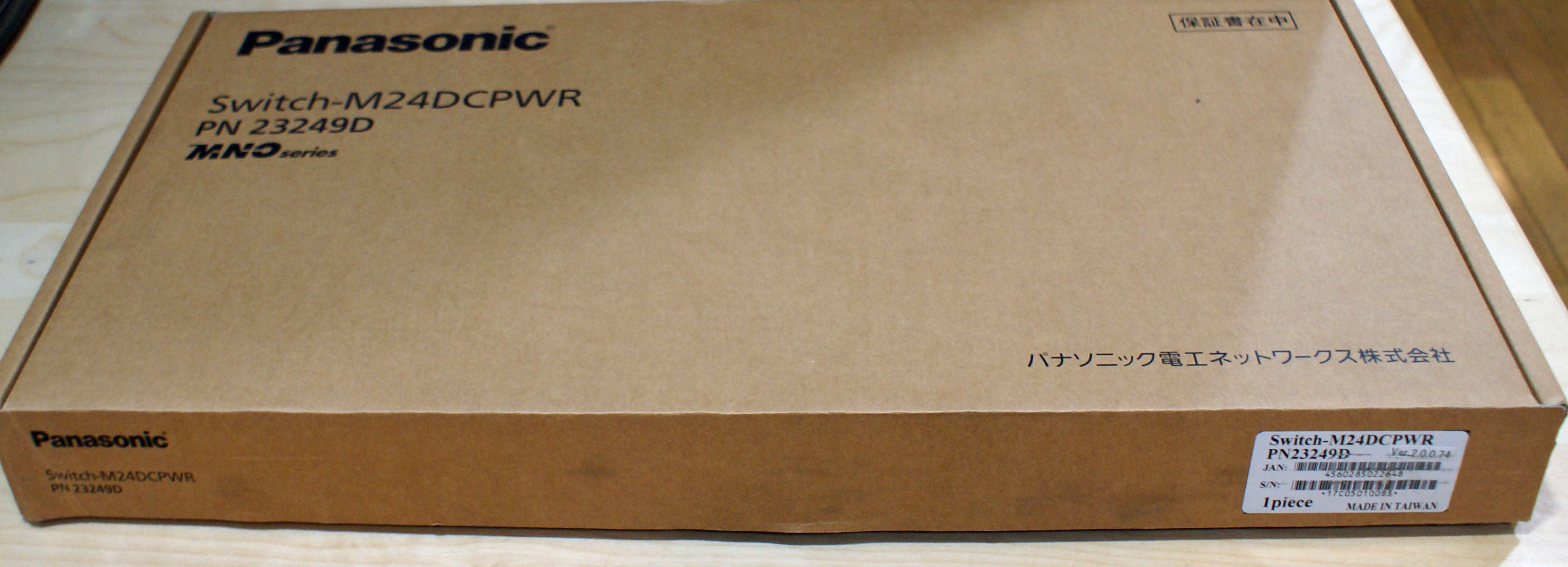【新品】スイッチ Switch-M24DCPWR PN23249D