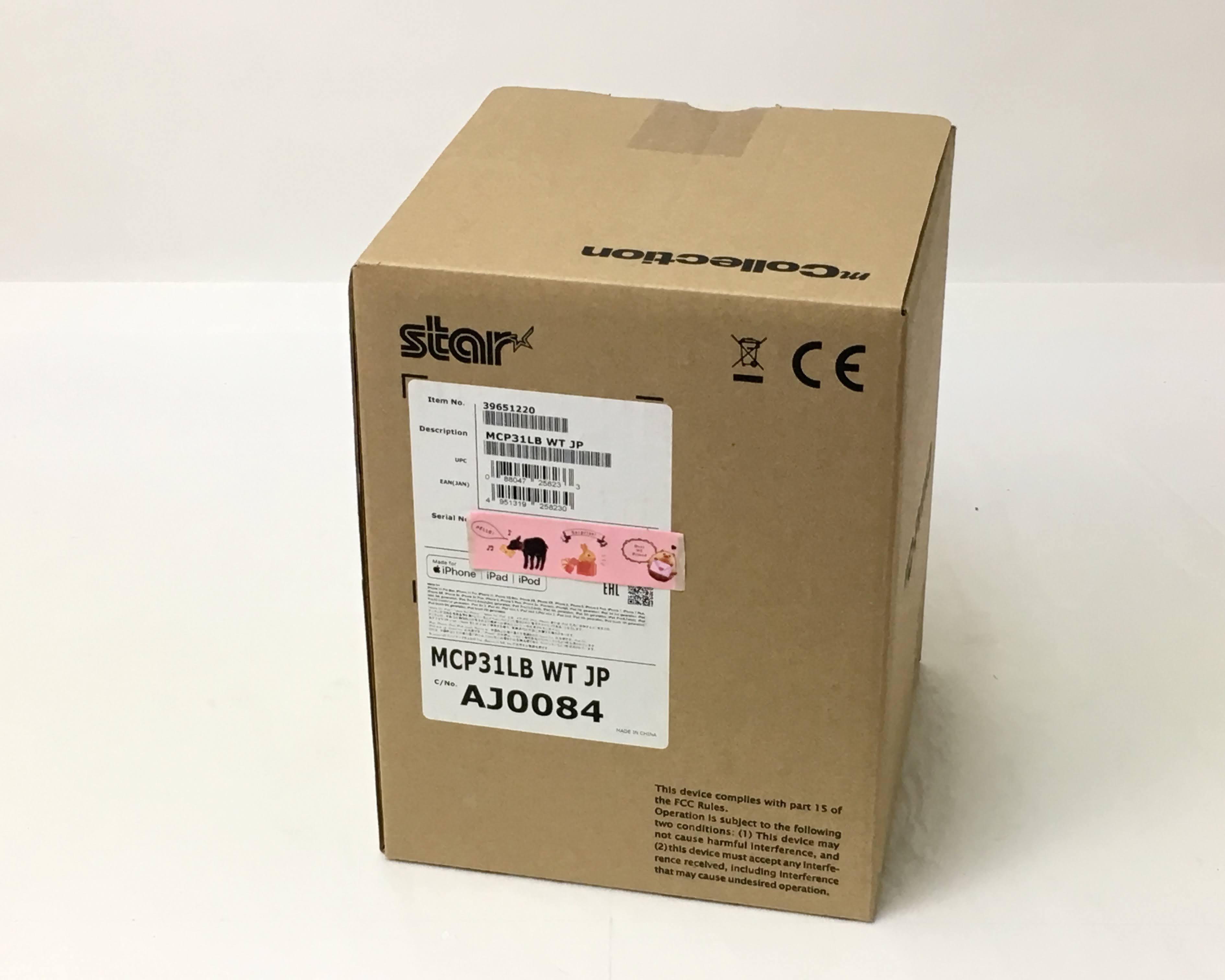 【新品】mC-Print3　MCP31LB ホワイト　メイン画像