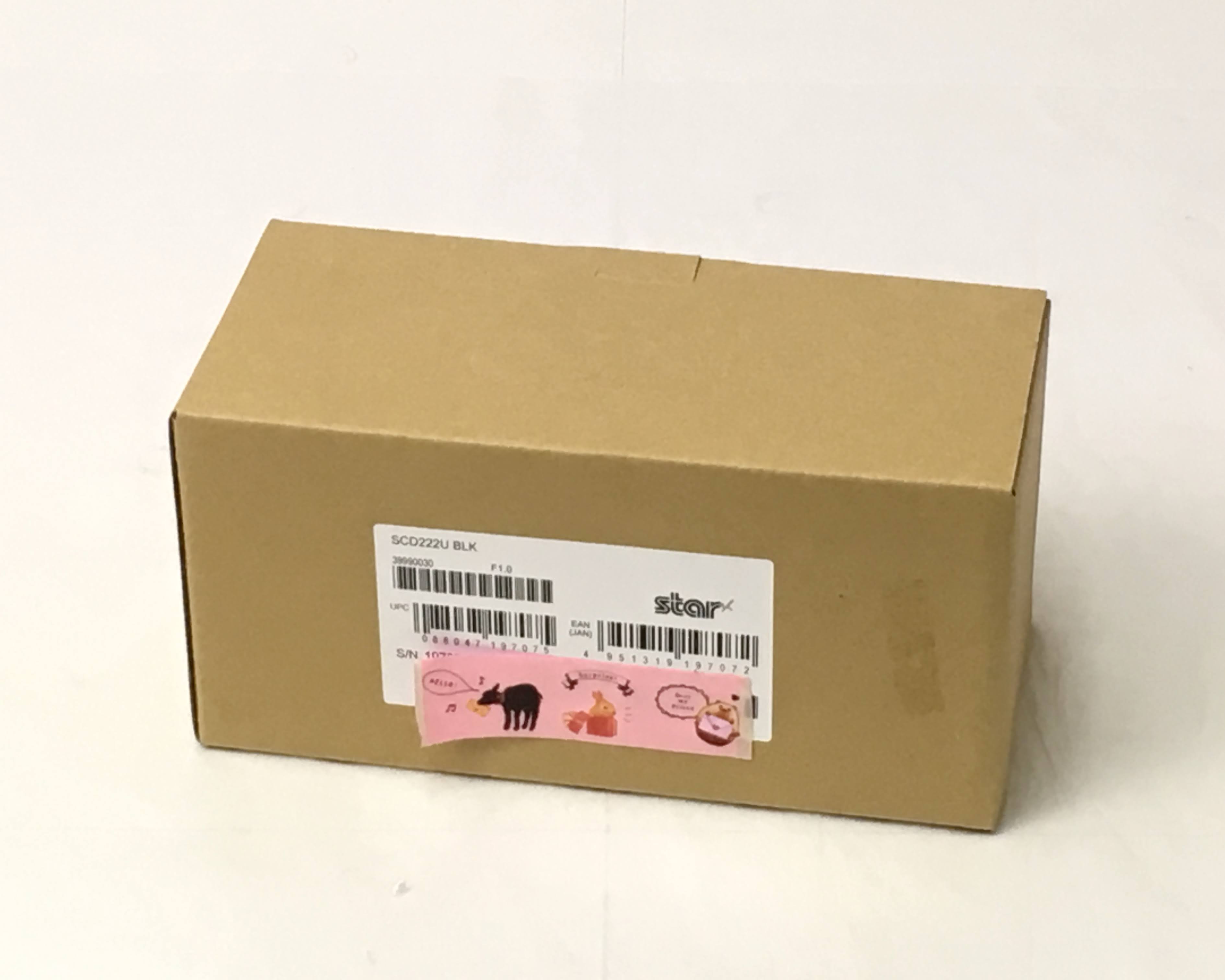 【新品】STAR カスタマーディスプレイ　SCD222U ブラック　メイン画像