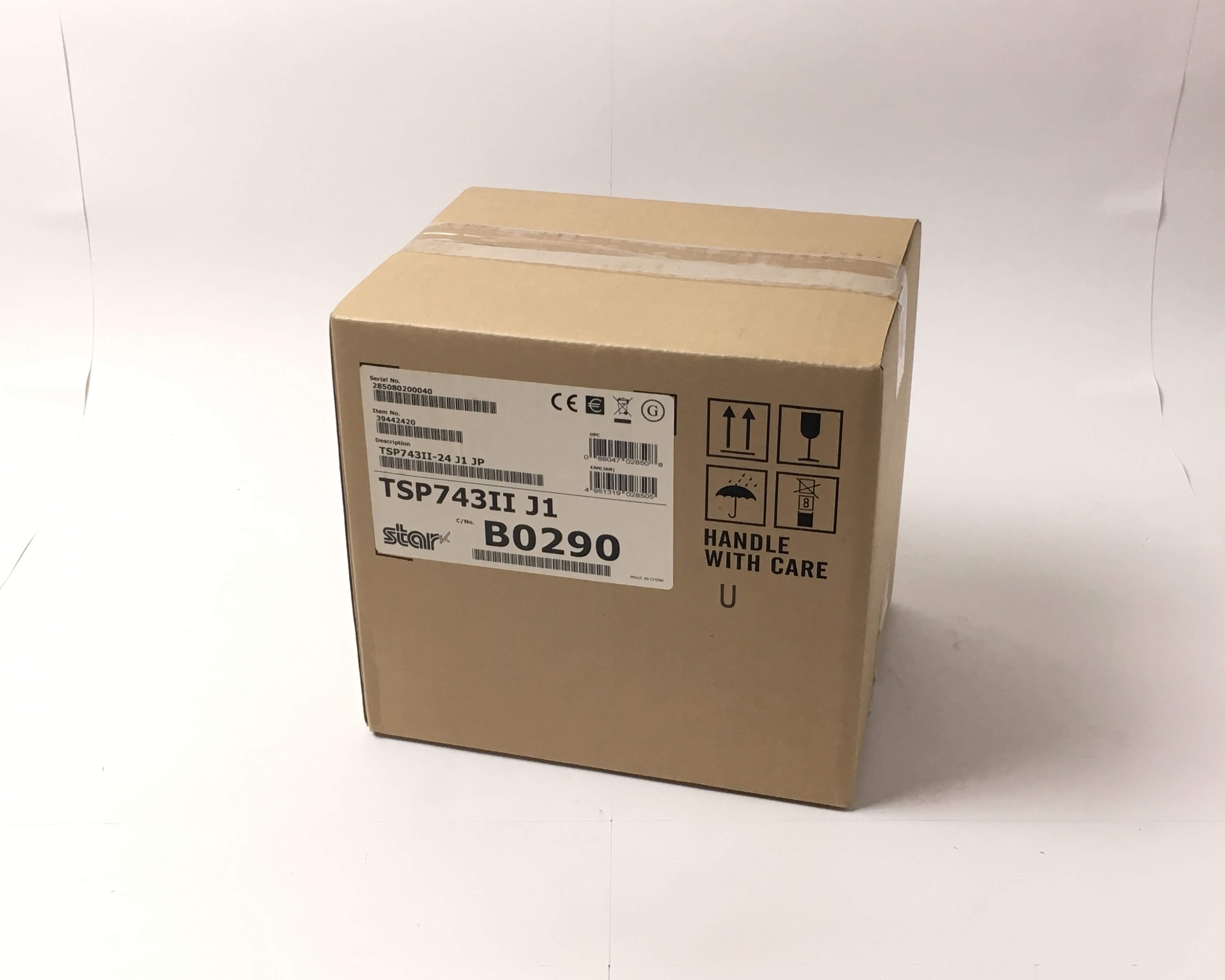 【新品】Star レシートプリンター　TSP743II (USB)ホワイト　メイン画像