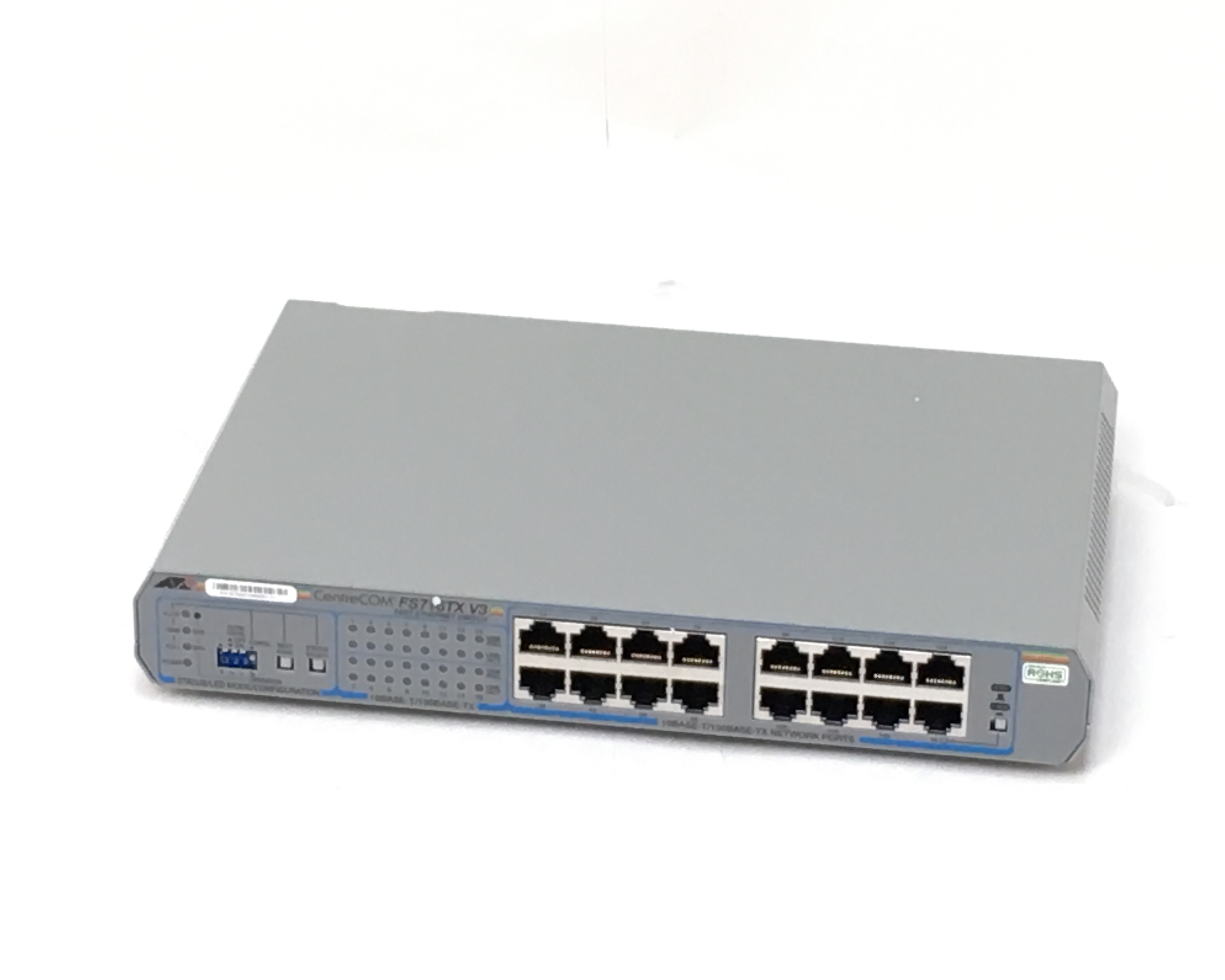 【優良中古】アライドテレシス CentreCOM FS716TX V3 レイヤー2スイッチ 0250R　メイン画像